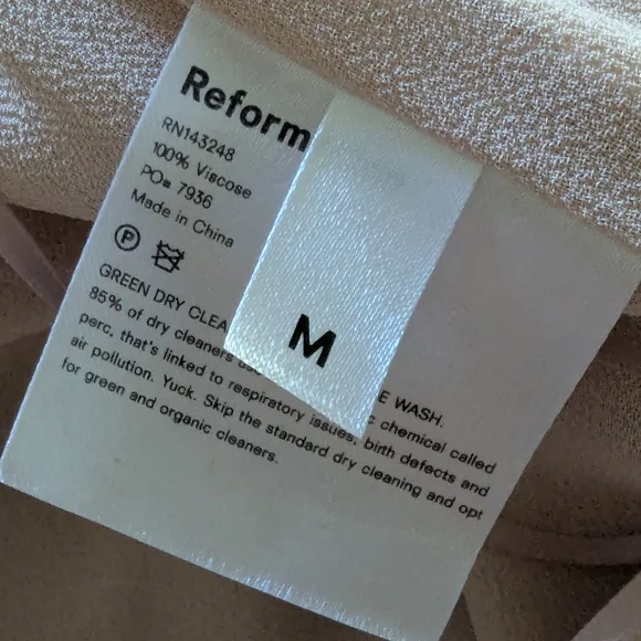 Reformation Rosie Wrap Maxi Dress | Plunge Neck High Slit Flutter‎ Sleeve NWOT M - Picture 10 of 11